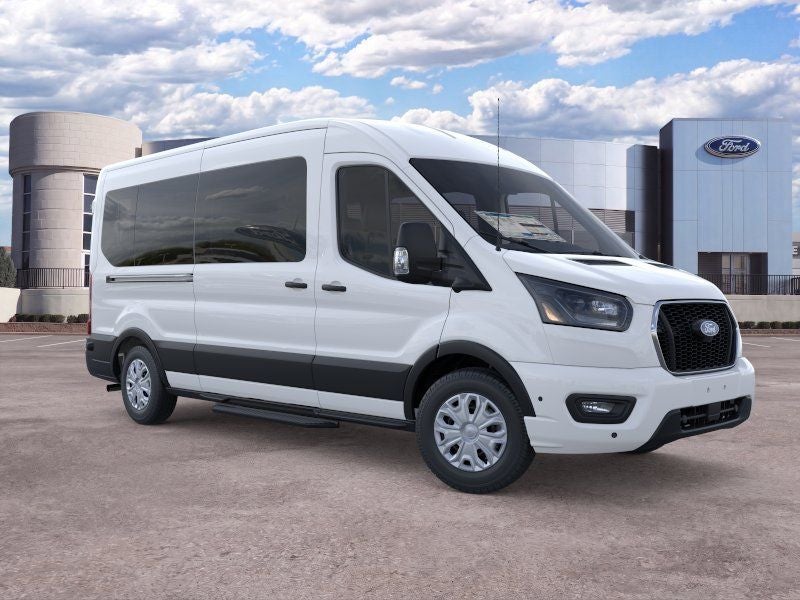 2026 Ford Transit-350 XLT Fleet in Oxford White — front three-quarter view