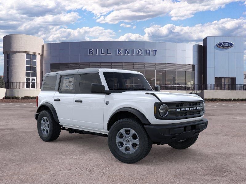 2026 Ford Bronco Big Bend in Oxford White — front three-quarter view