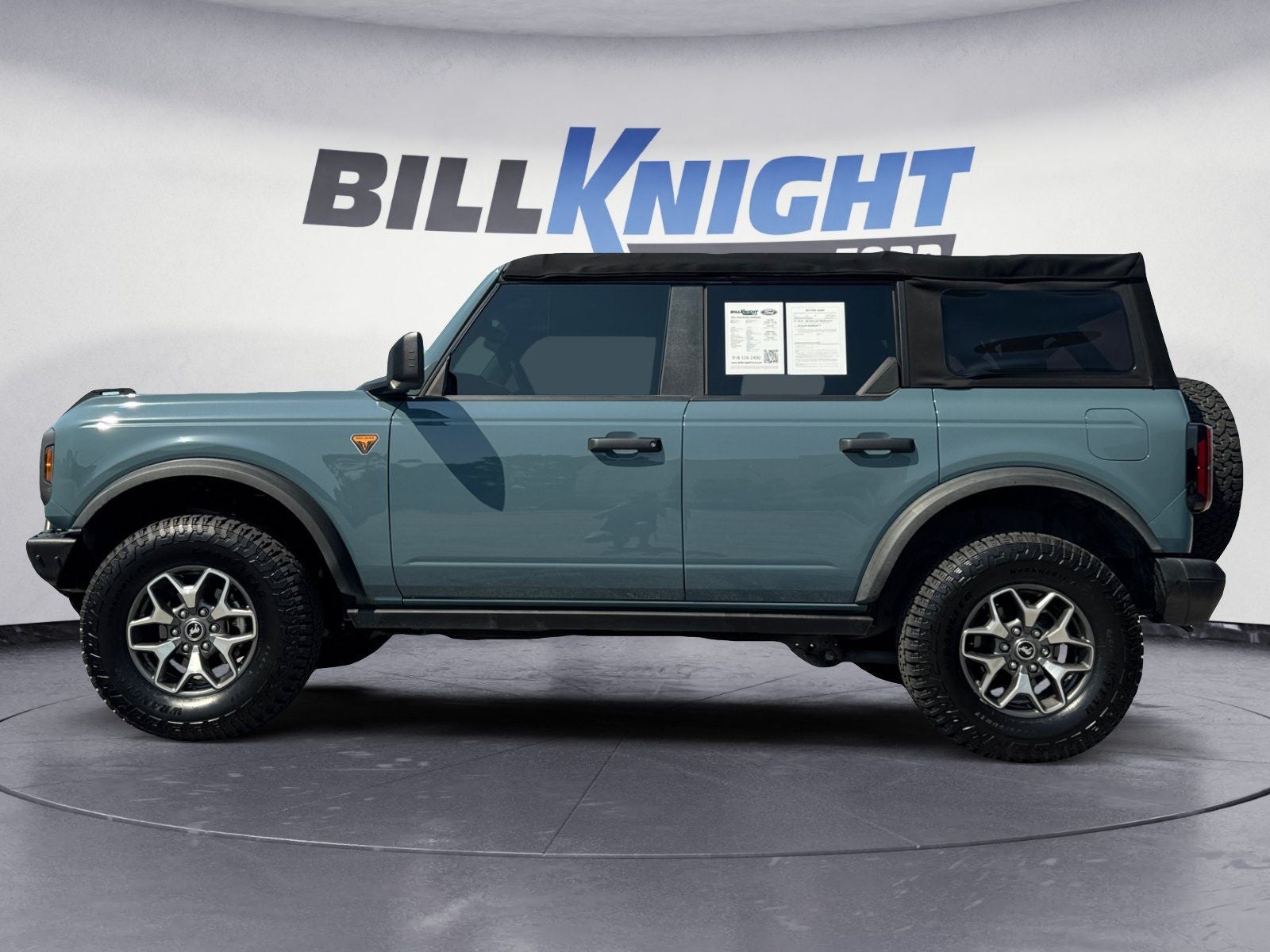 2022 Ford Bronco — side profile view