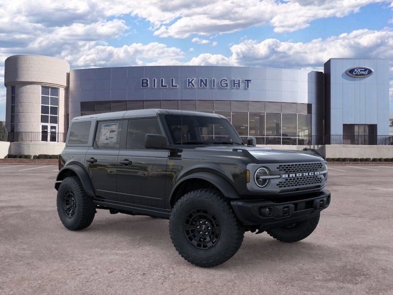 2026 Ford Bronco Badlands in Shadow Black — front three-quarter view