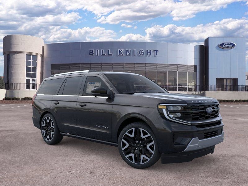 2026 Ford Expedition Platinum Fleet in Agate Black Metallic — front three-quarter view