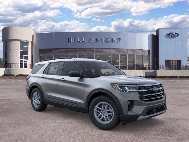 2026 Ford Explorer Active in Carbonized Gray Metallic — front three-quarter view