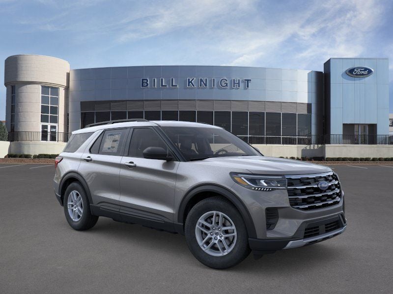 2026 Ford Explorer Active in Carbonized Gray Metallic — front three-quarter view