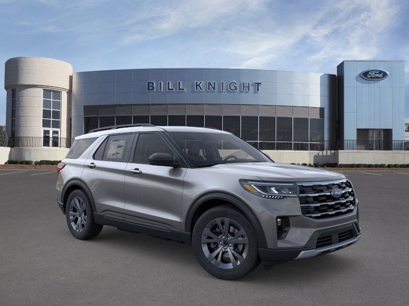 2026 Ford Explorer Active in Carbonized Gray Metallic — front three-quarter view