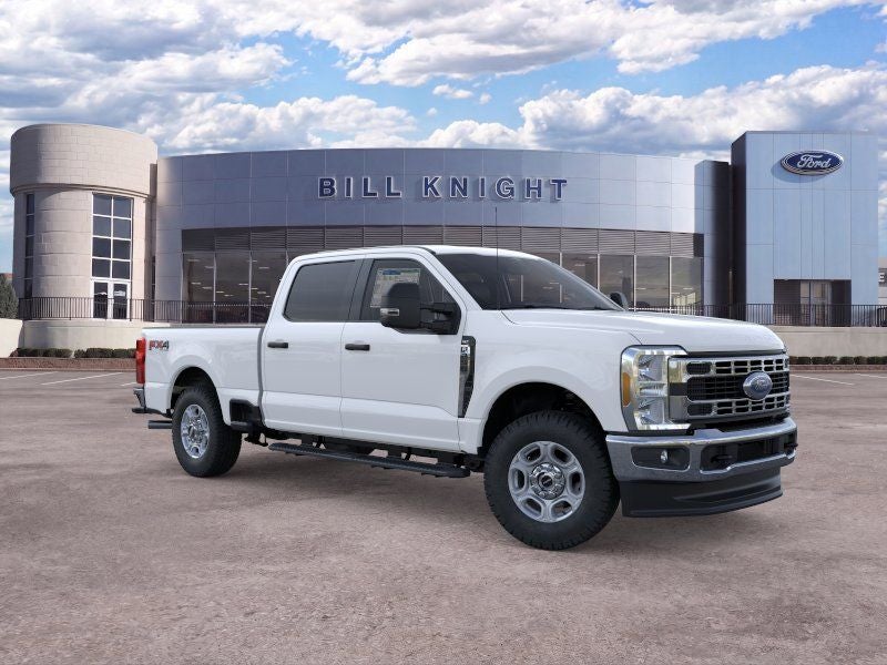 2026 Ford F-250SD XLT Fleet in Oxford White — front three-quarter view