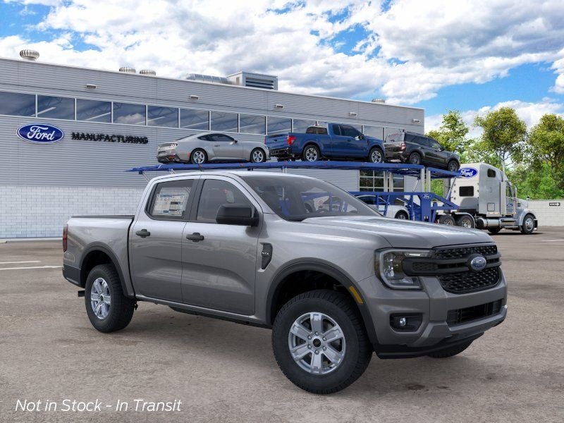 2026 Ford Ranger XL in Carbonized Gray Metallic — front three-quarter view