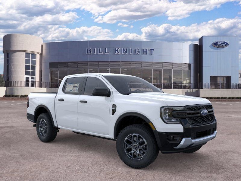 2026 Ford Ranger XLT in Oxford White — front three-quarter view