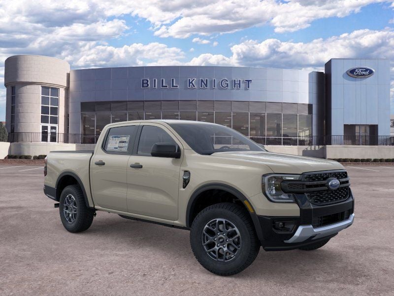 2026 Ford Ranger XLT in Desert Sand — front three-quarter view