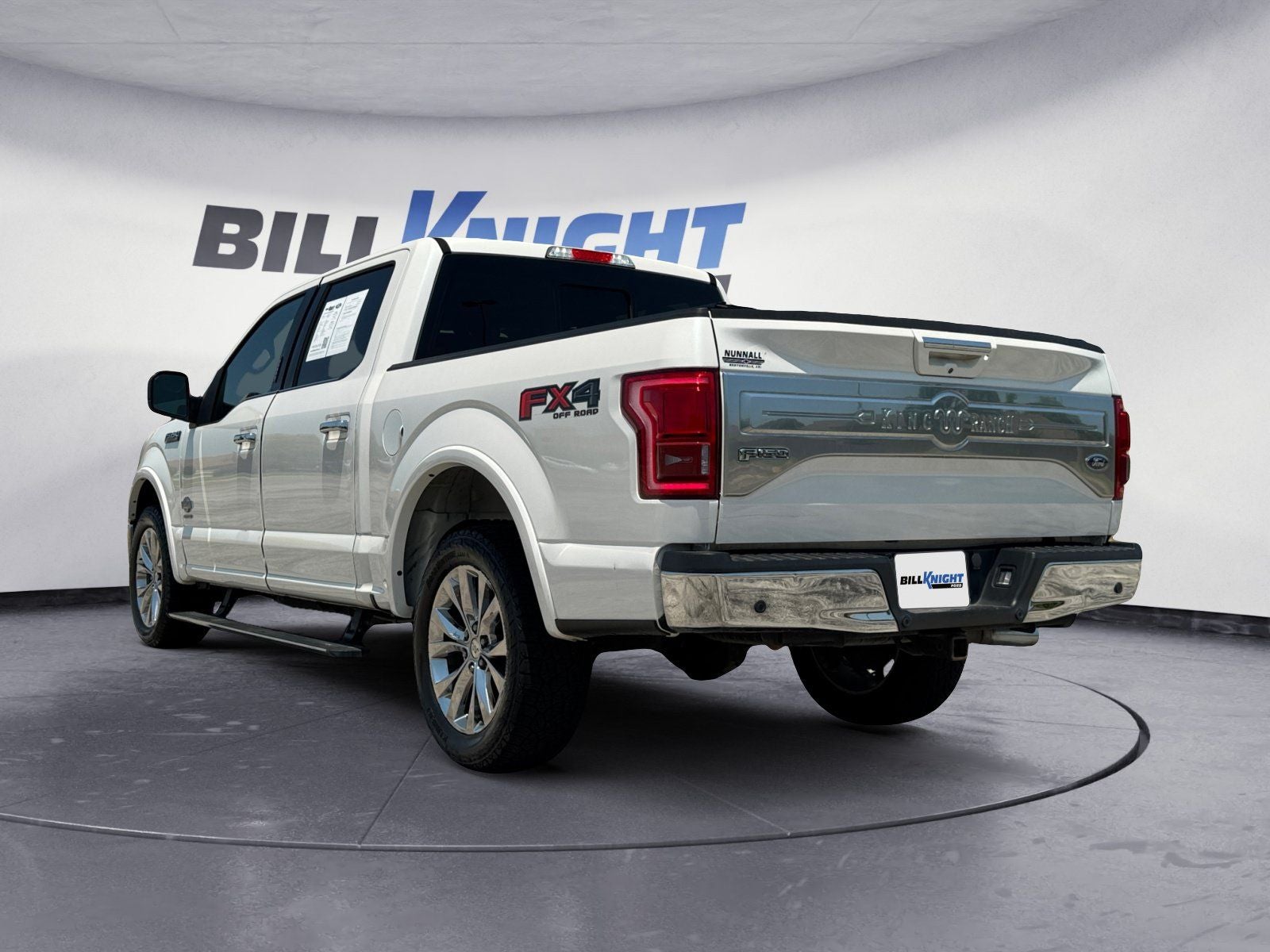 2016 Ford F-150 — rear three-quarter view