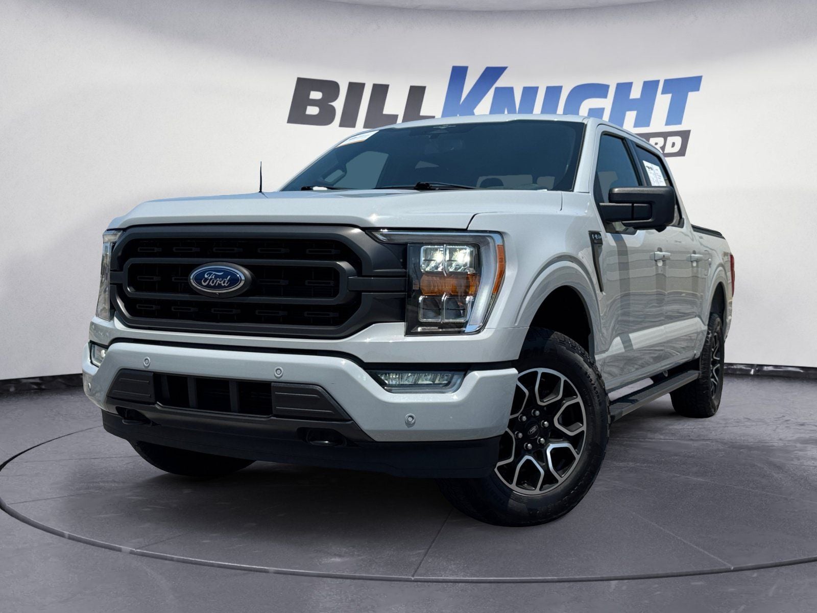 2023 Ford F-150 XLT in Avalanche — front three-quarter view