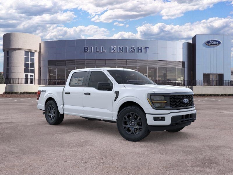 2026 Ford F-150 STX in Oxford White — front three-quarter view