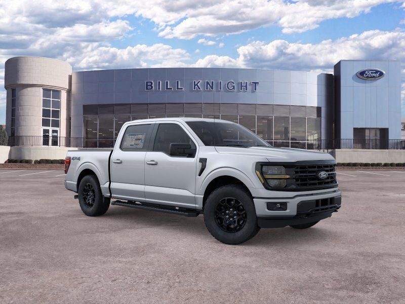 2026 Ford F-150 XLT in Iconic Silver Metallic — front three-quarter view