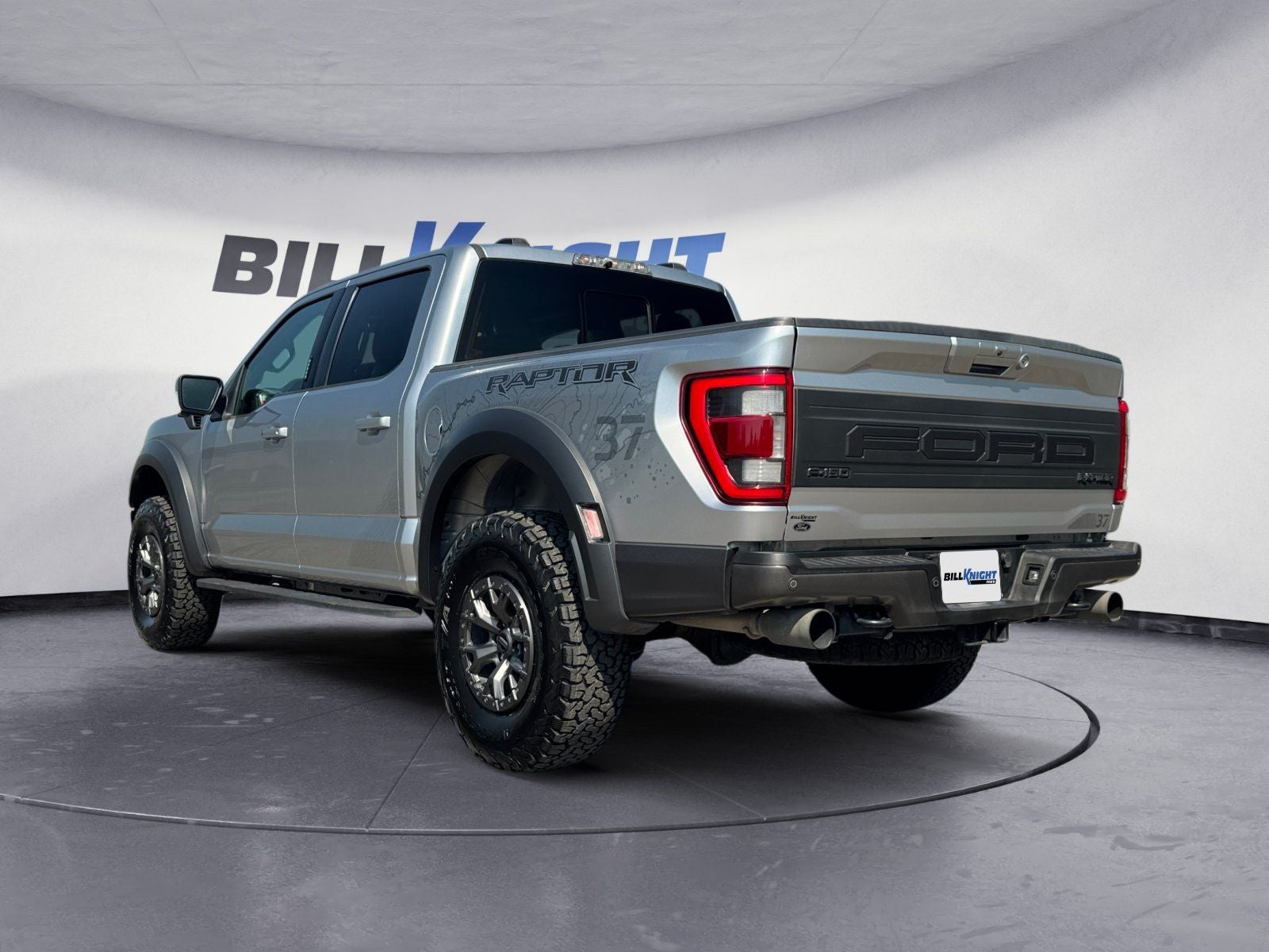 2021 Ford F-150 — rear three-quarter view