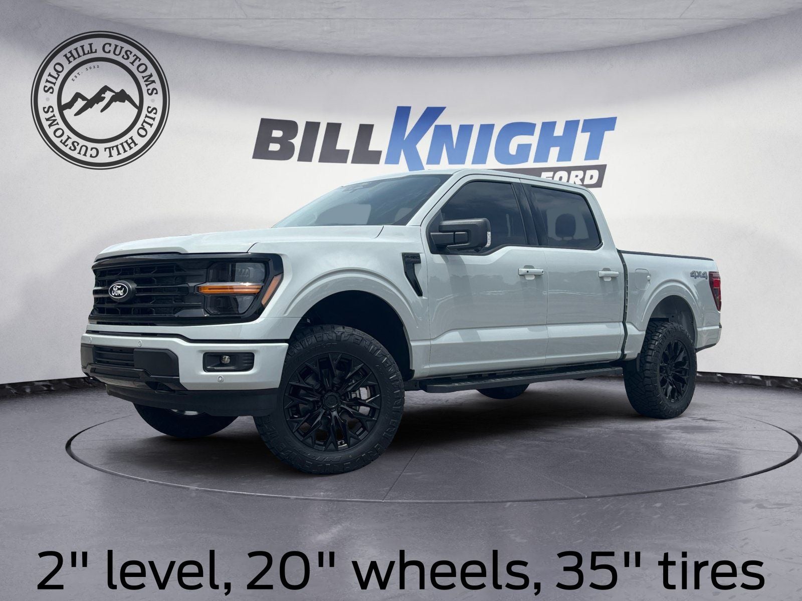 2026 Ford F-150 XLT in Avalanche — front three-quarter view