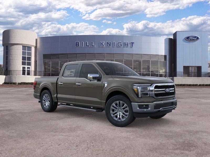 2026 Ford F-150 Lariat in Marsh Gray — front three-quarter view