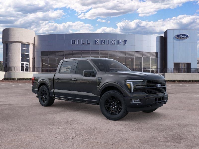 2026 Ford F-150 Platinum in Agate Black Metallic — front three-quarter view