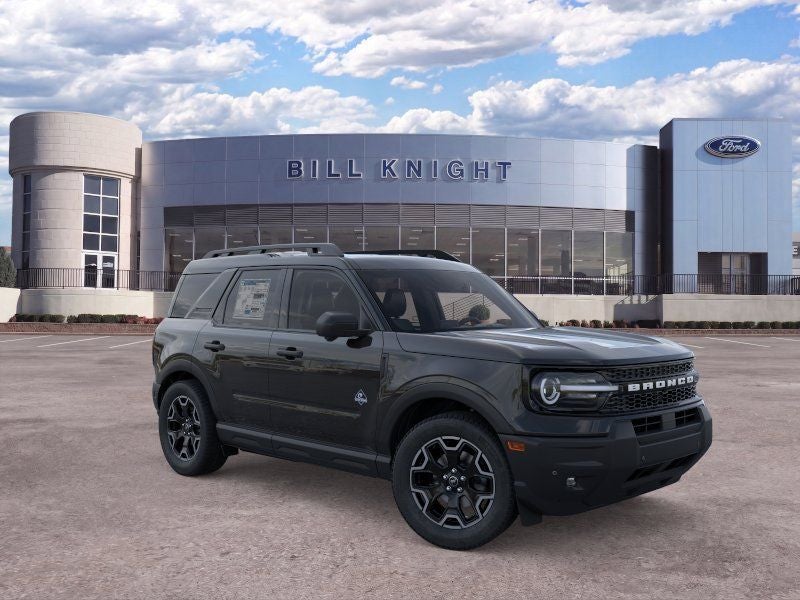 2026 Ford Bronco Sport Outer Banks in Shadow Black — front three-quarter view