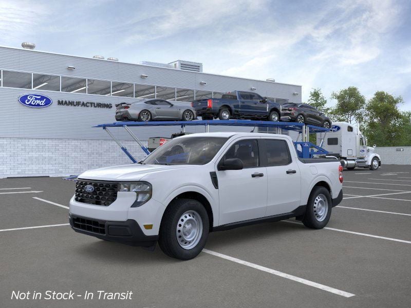 2026 Ford Maverick XL in Space White Metallic — front three-quarter view